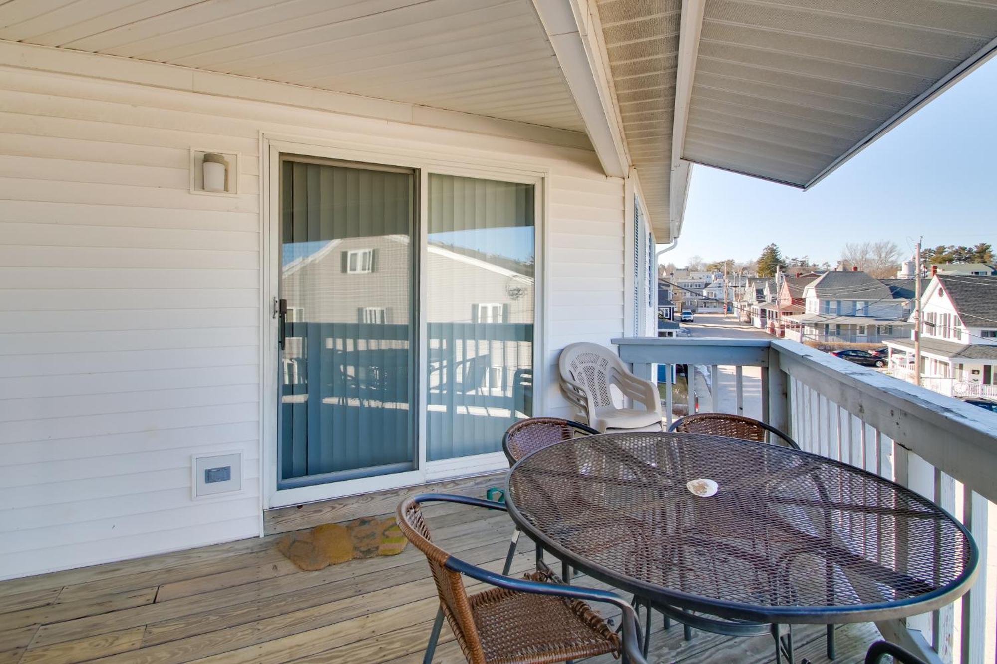 Beachfront Old Orchard Beach Condo With Balcony 外观 照片