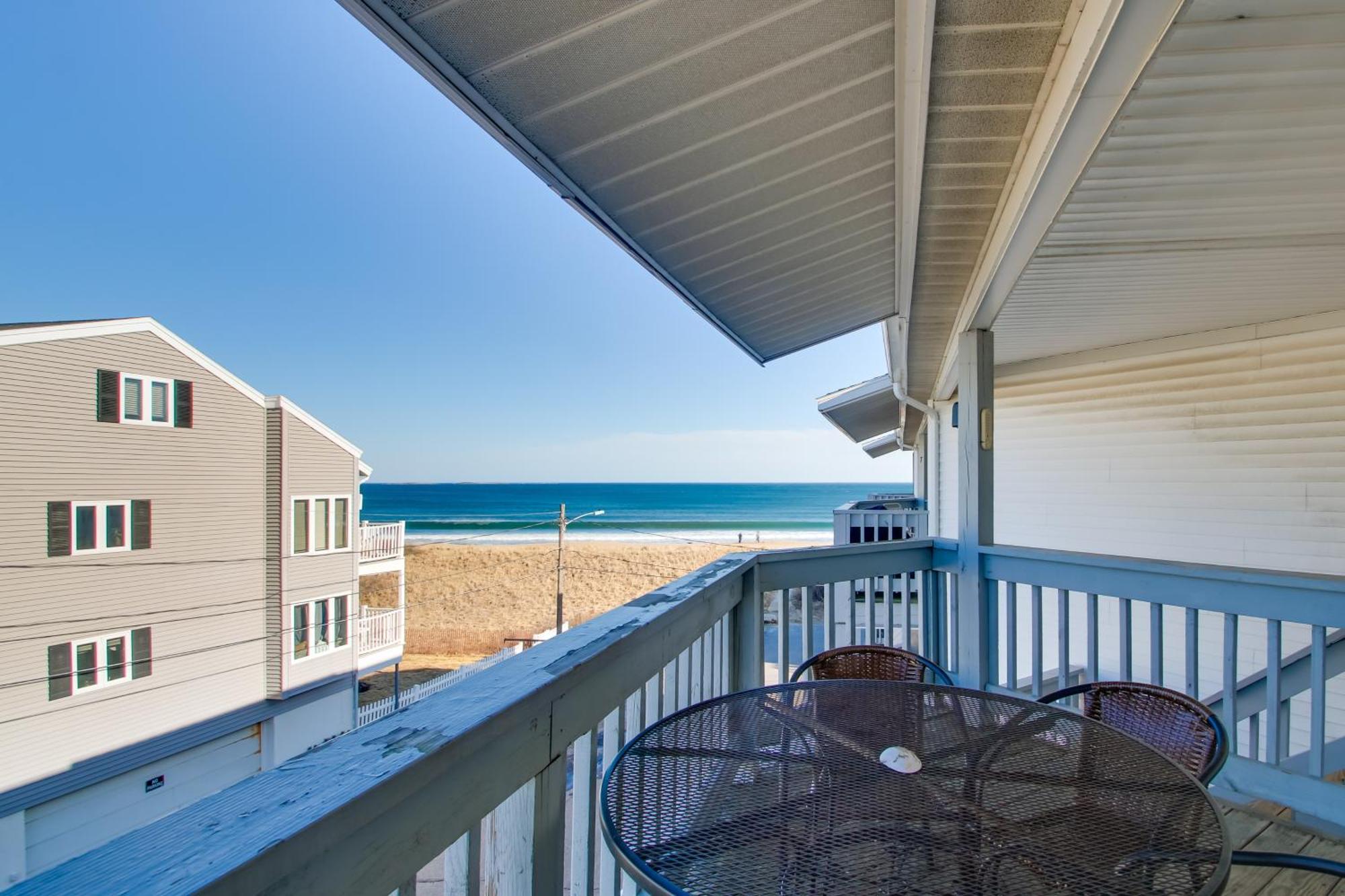 Beachfront Old Orchard Beach Condo With Balcony 外观 照片